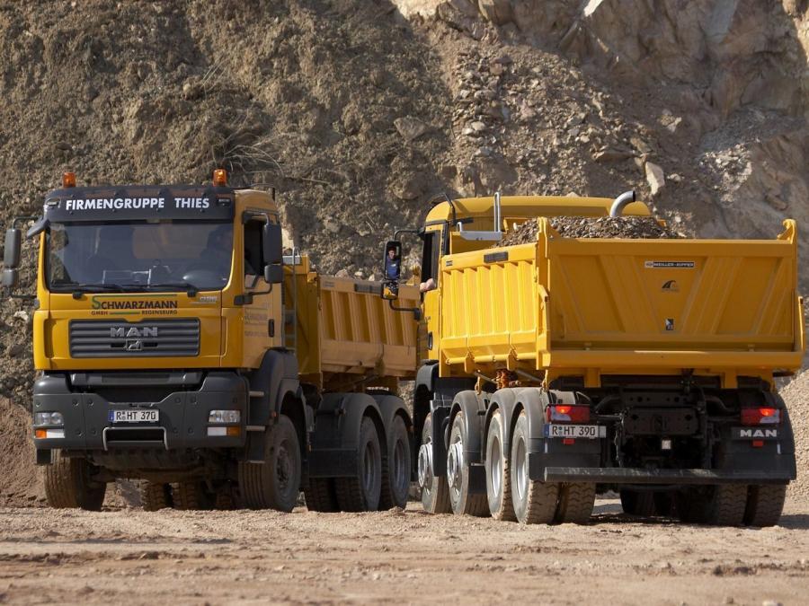  MAN TGA 35.480 Tipper 2000 года  (фото 2 из 2)